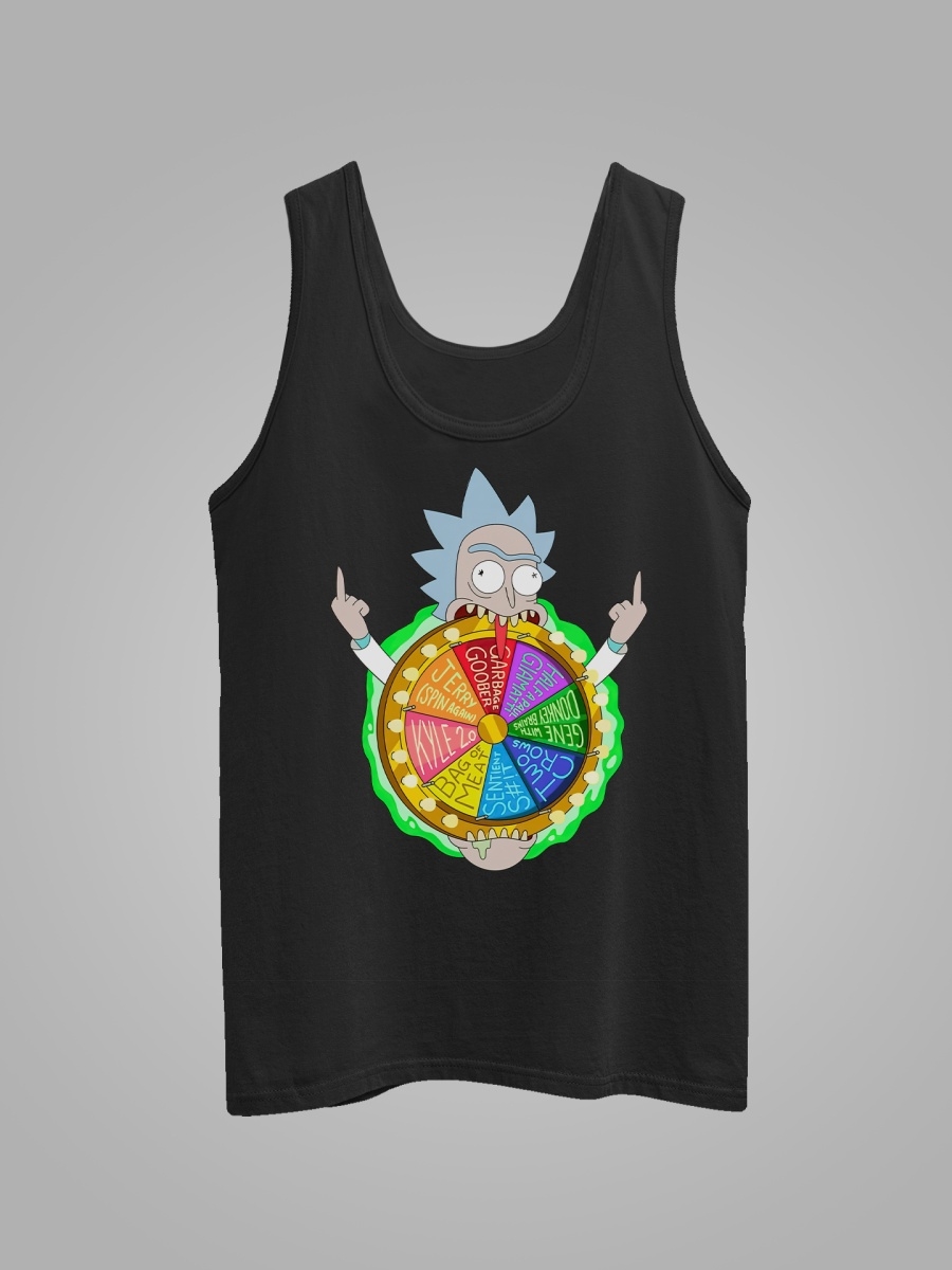 

Майка унисекс СувенирShop Рик и Морти/Rick and Morty 7 черная 2XL, "Рик и Морти/Rick and Morty" 7
