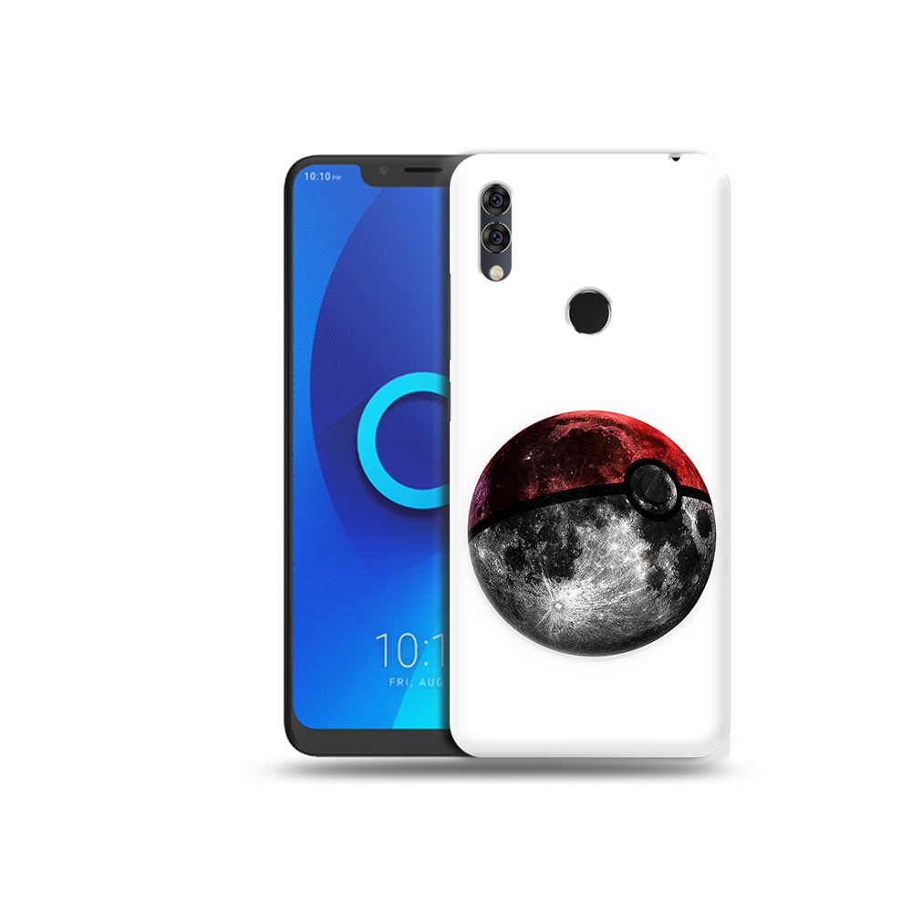 

Чехол MyPads Tocco для Alcatel 5V планета покебол, Прозрачный, Tocco