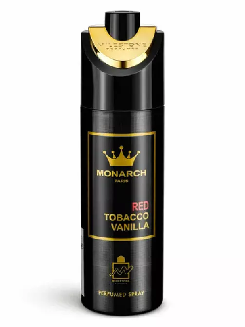 

Дезодорант Milestone Monarch Red Tobacco Vanilla unisex, 200 мл