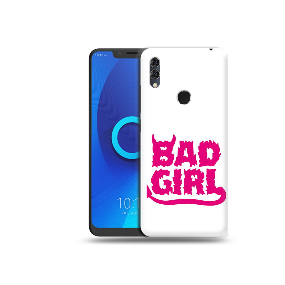 

Чехол MyPads Tocco для Alcatel 5V плохая девочка, Прозрачный, Tocco