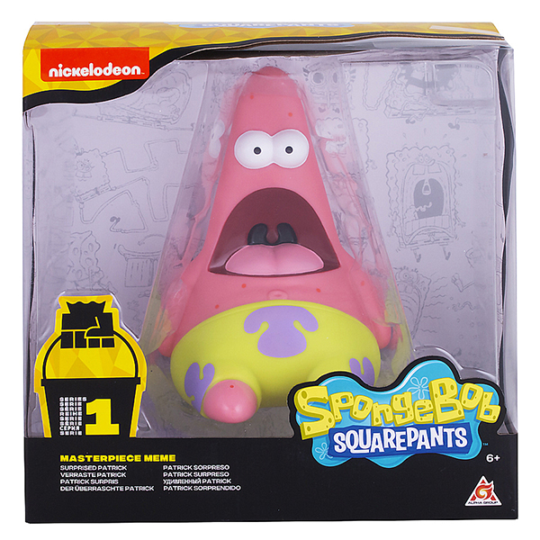 

Фигурка Alpha Toys SpongeBob Патрик удивленный EU691003 20 см, EU691003