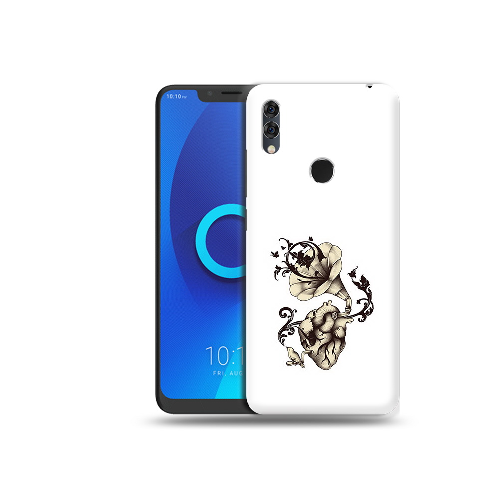

Чехол MyPads Tocco для Alcatel 5V Граммофон, Прозрачный, Tocco