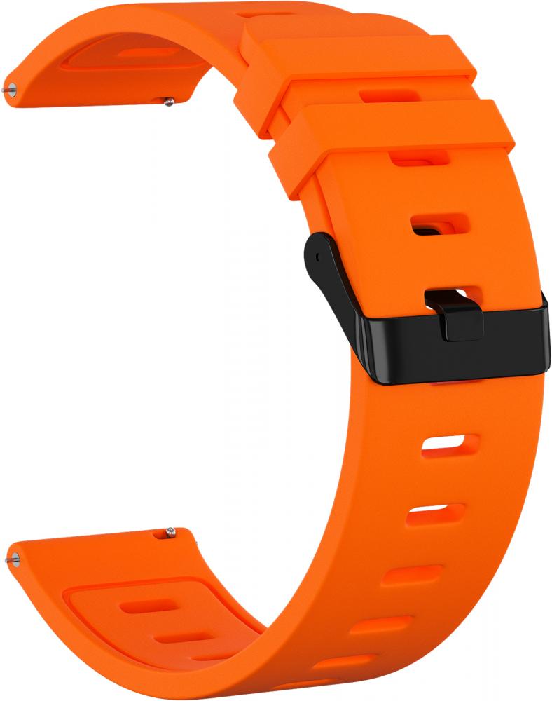 

Ремешок силиконовый GSMIN Blow 20 для Garmin Venu (Оранжевый), Ремешок силиконовый GSMIN Blow 20 для Garmin Venu