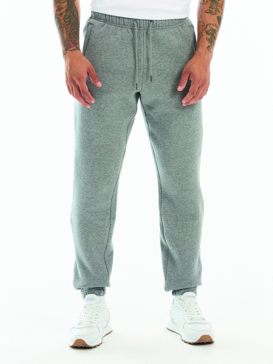 

Спортивные брюки мужские RANK Essential Fleece Jogger new серые M, Серый, Essential Fleece Jogger new