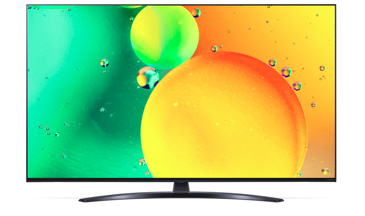 Телевизор LG 55NANO766QA, 55"(140 см), UHD 4K черный