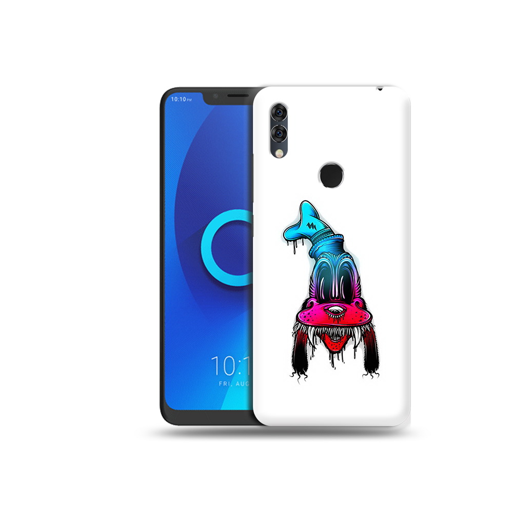 

Чехол MyPads Tocco для Alcatel 5V Гуффи, Прозрачный, Tocco