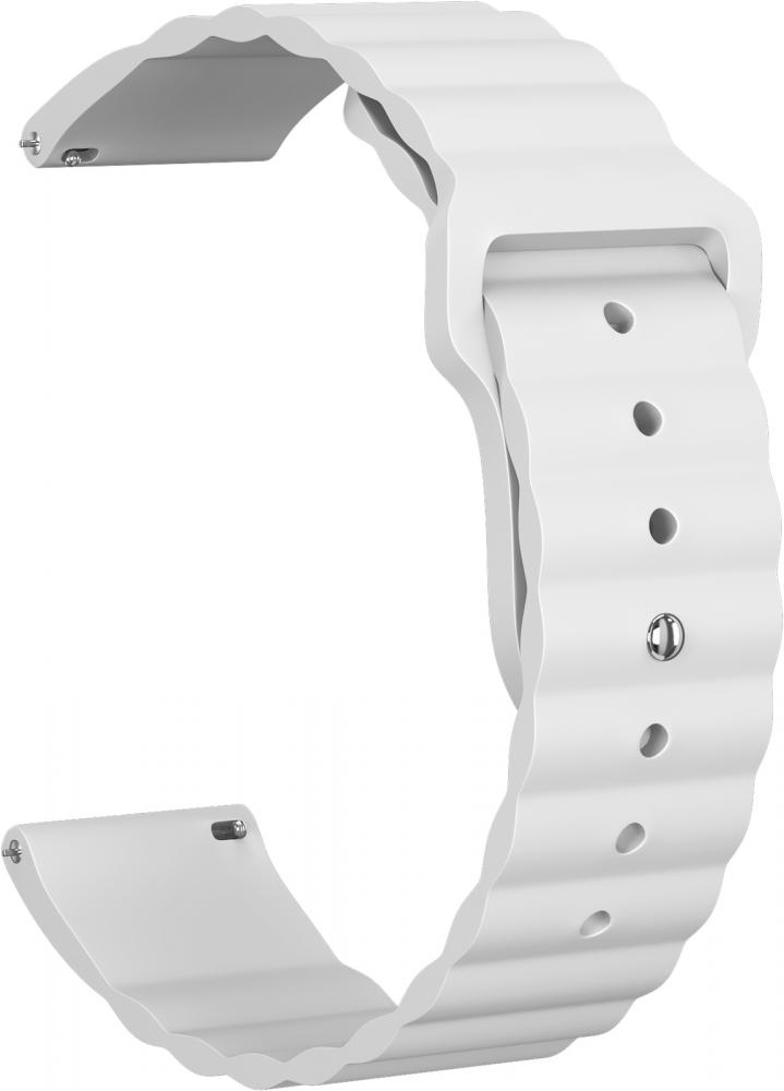 

Ремешок силиконовый GSMIN Dump 20 для Garmin VivoActive 3 (Белый), Ремешок силиконовый GSMIN Dump 20 для Garmin VivoActive 3