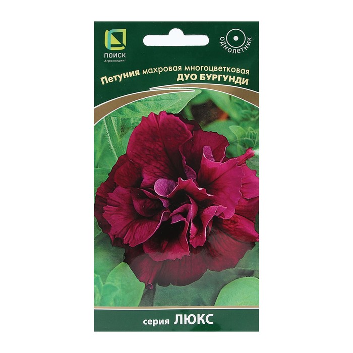 

Семена петуния Поиск Дуо бургунди 9485307 1 шт.