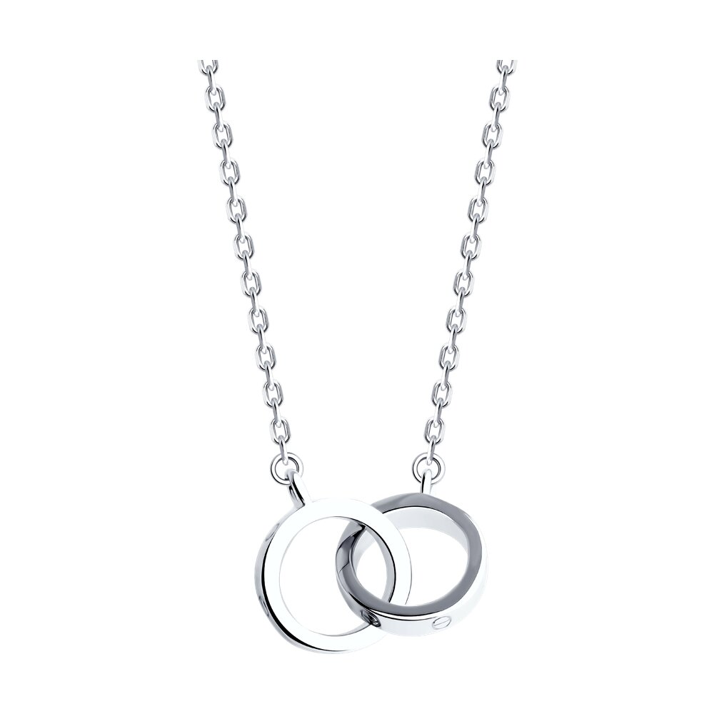 

Колье из серебра 40-45 см SOKOLOV 94070838-91, 94070838-91