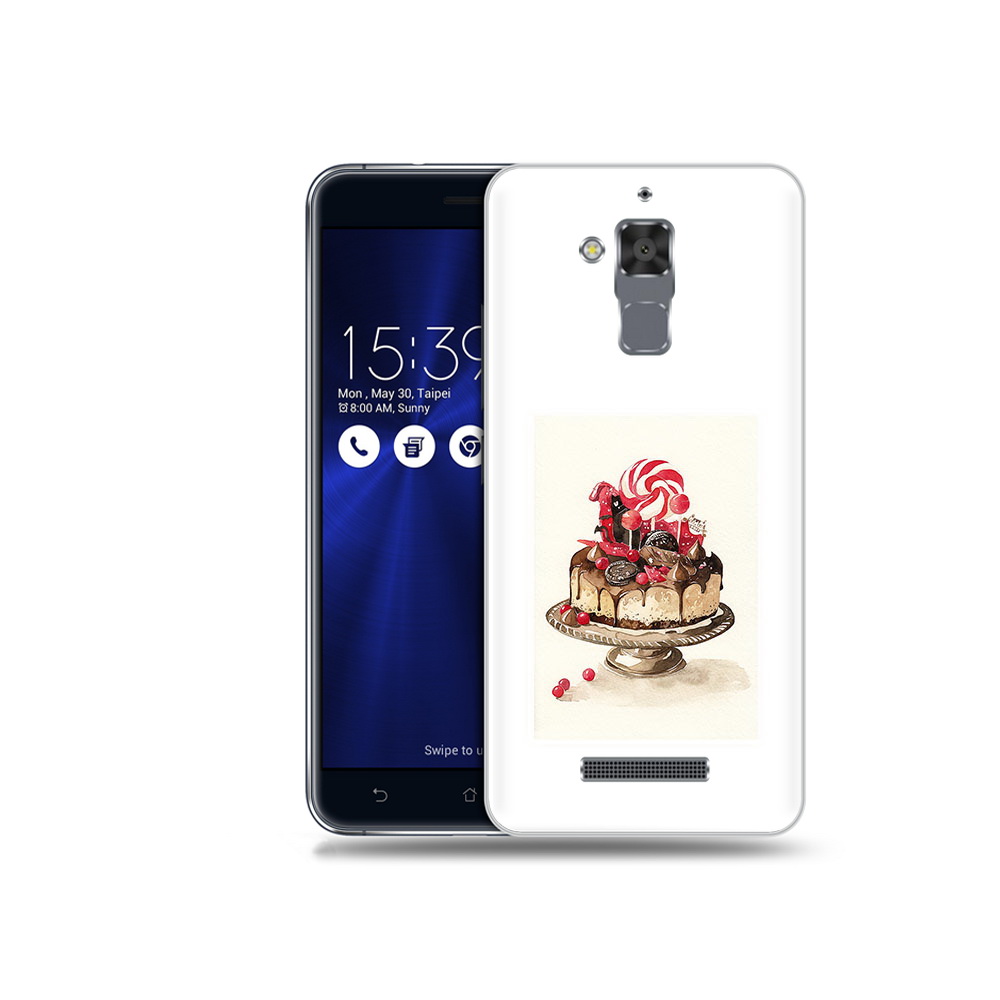 

Чехол MyPads Tocco для Asus ZenFone 3 Max (ZC520TL) вкусный торт, Прозрачный, Tocco