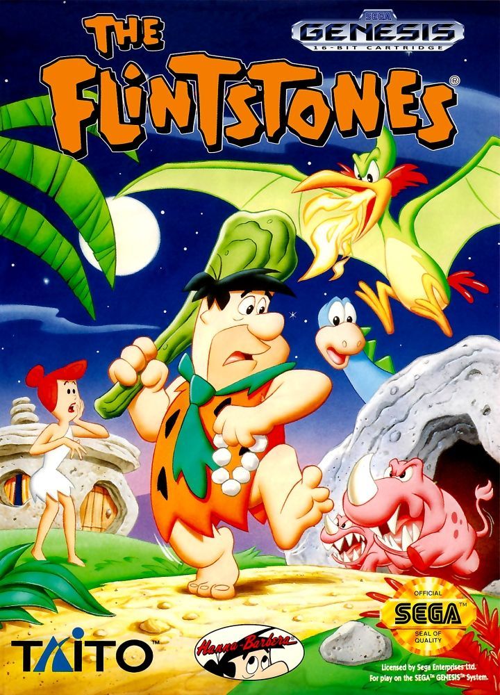 фото Флинстоуны (flintstones) русская версия (16 bit) sega