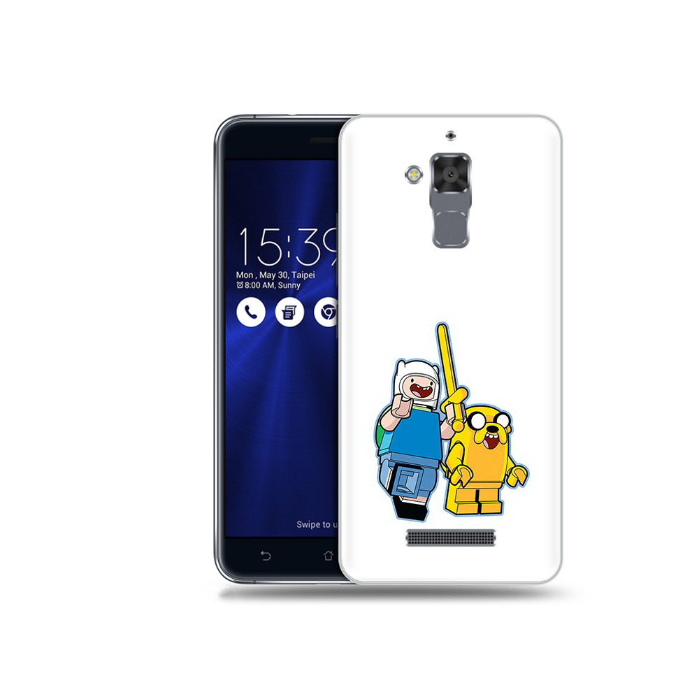 

Чехол MyPads Tocco для Asus ZenFone 3 Max (ZC520TL) время приключений лего, Прозрачный, Tocco