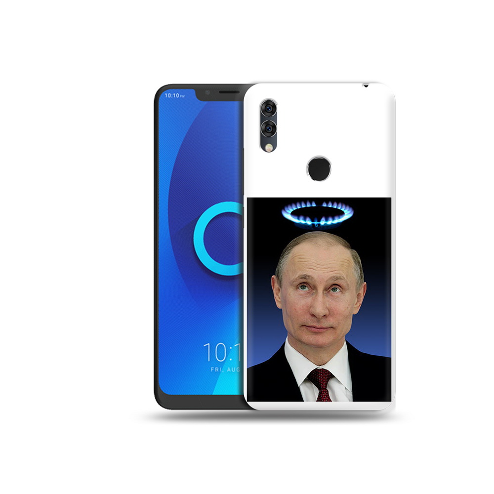 

Чехол MyPads Tocco для Alcatel 5V святой газ, Прозрачный, Tocco