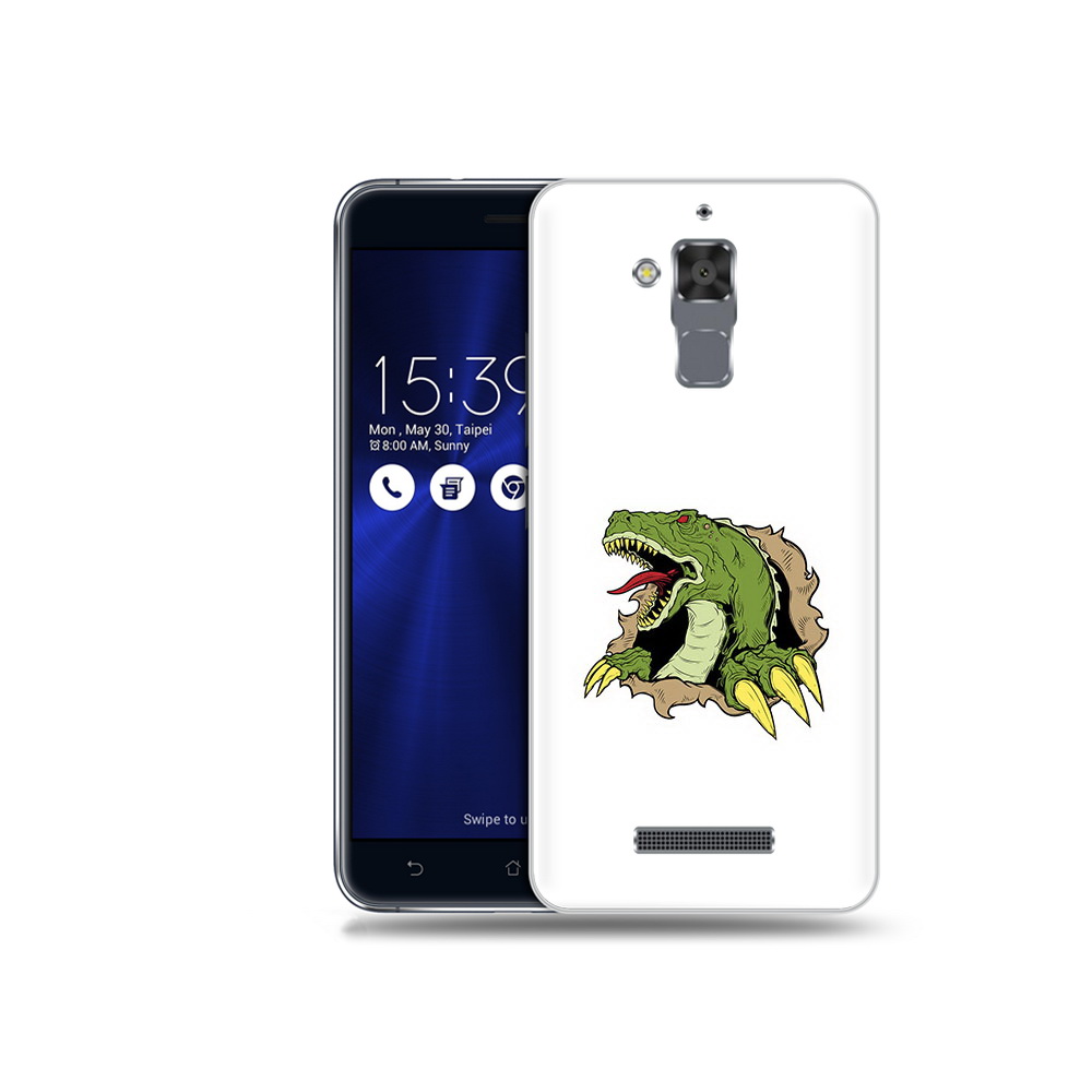 

Чехол MyPads Tocco для Asus ZenFone 3 Max (ZC520TL) годзила, Прозрачный, Tocco