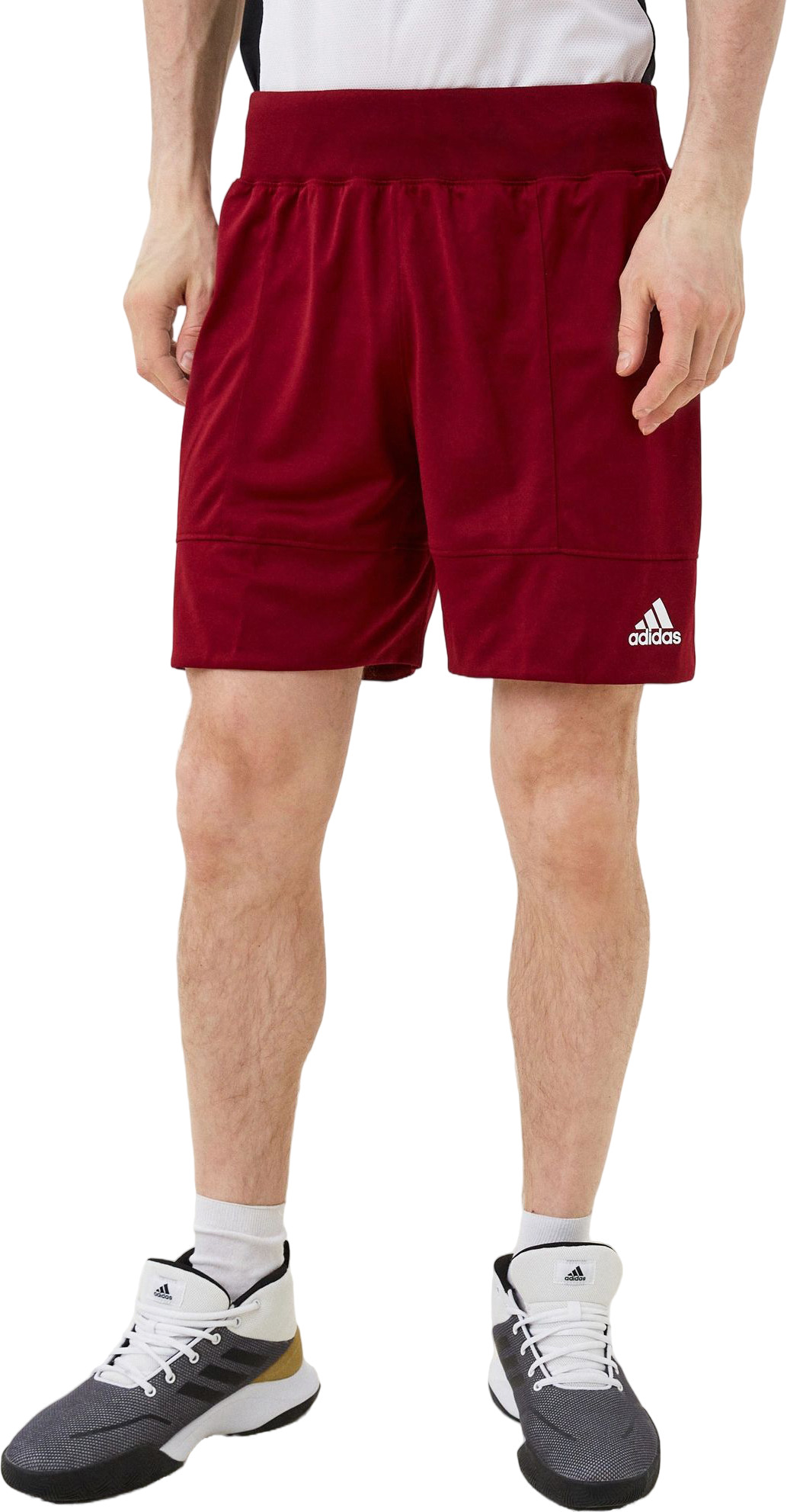 

Спортивные шорты мужские Adidas Short бордовые 2XL, Бордовый, Short