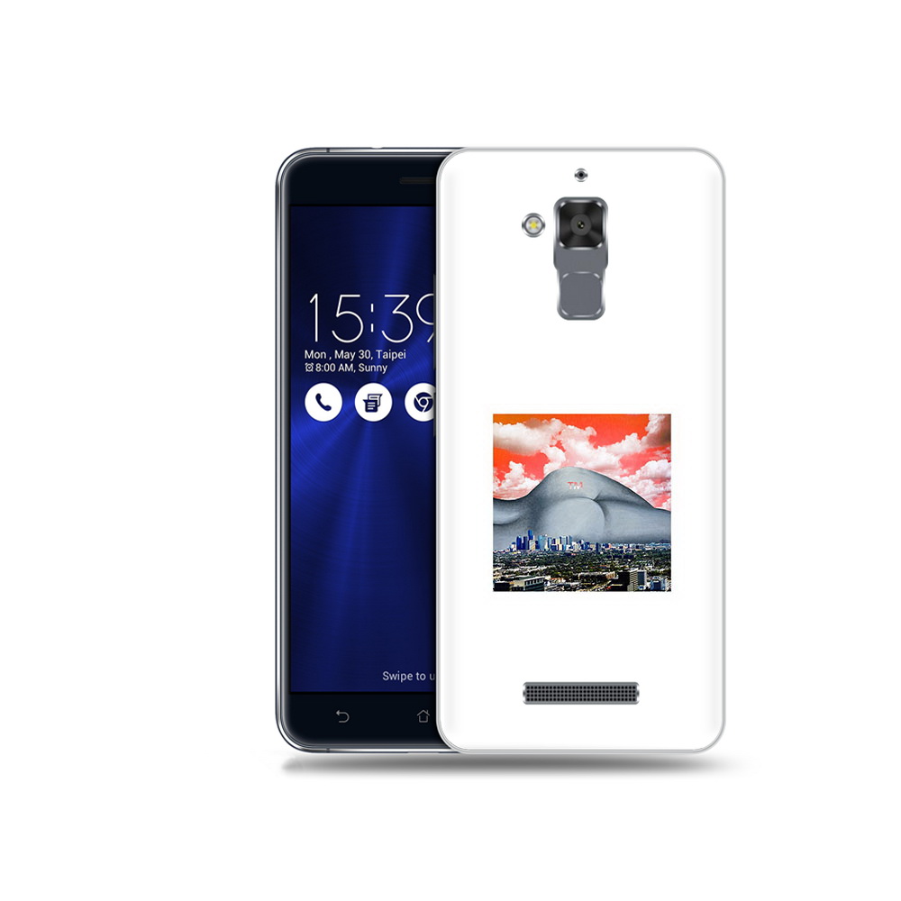 

Чехол MyPads Tocco для Asus ZenFone 3 Max (ZC520TL) город с девушкой на фоне, Прозрачный, Tocco