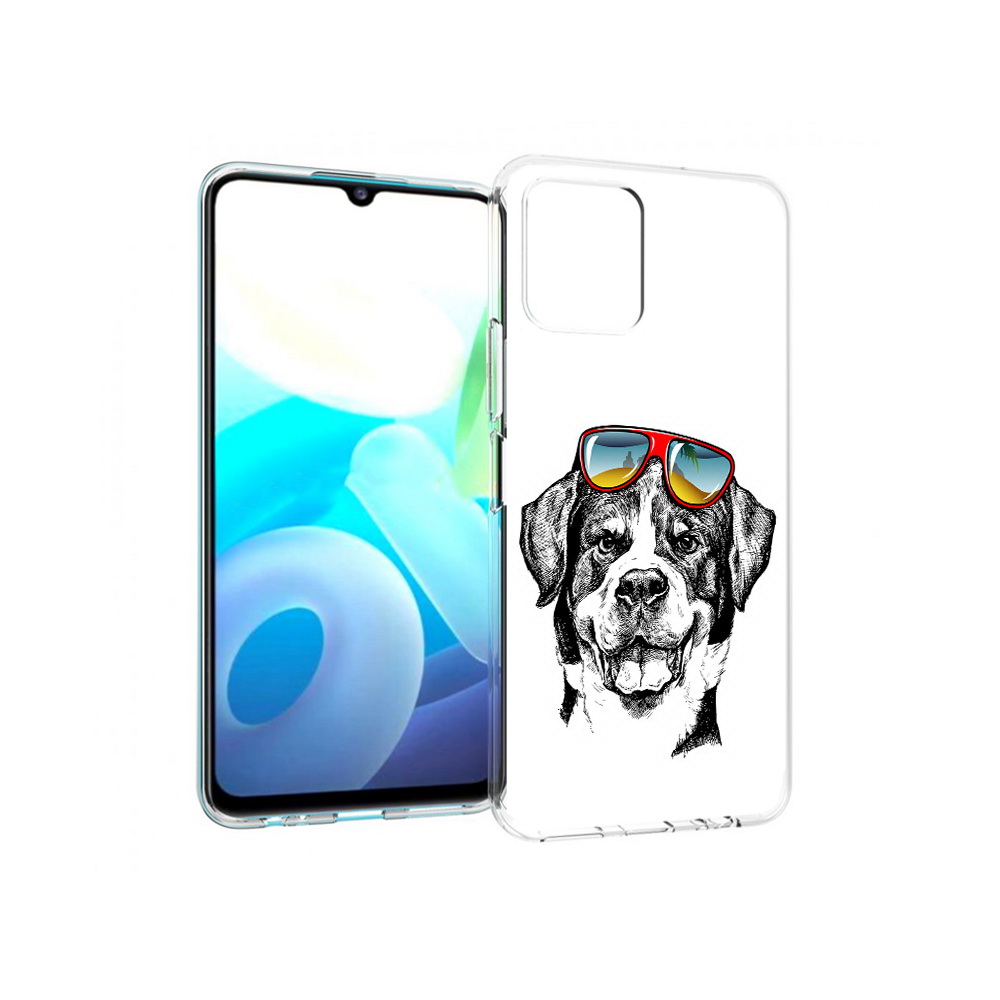

Чехол MyPads Tocco для Vivo Y15s счастливая собака (PT224456.390.631), Прозрачный, Tocco