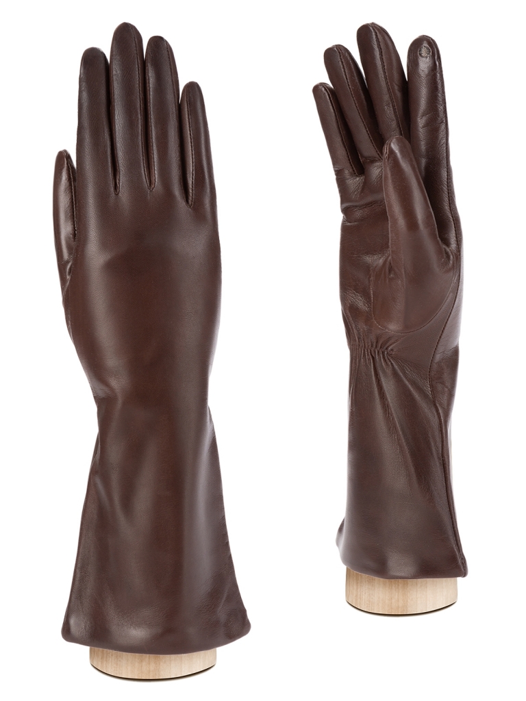 Перчатки женские Eleganzza TOUCH F-IS5800 темно-коричневые, р. 7