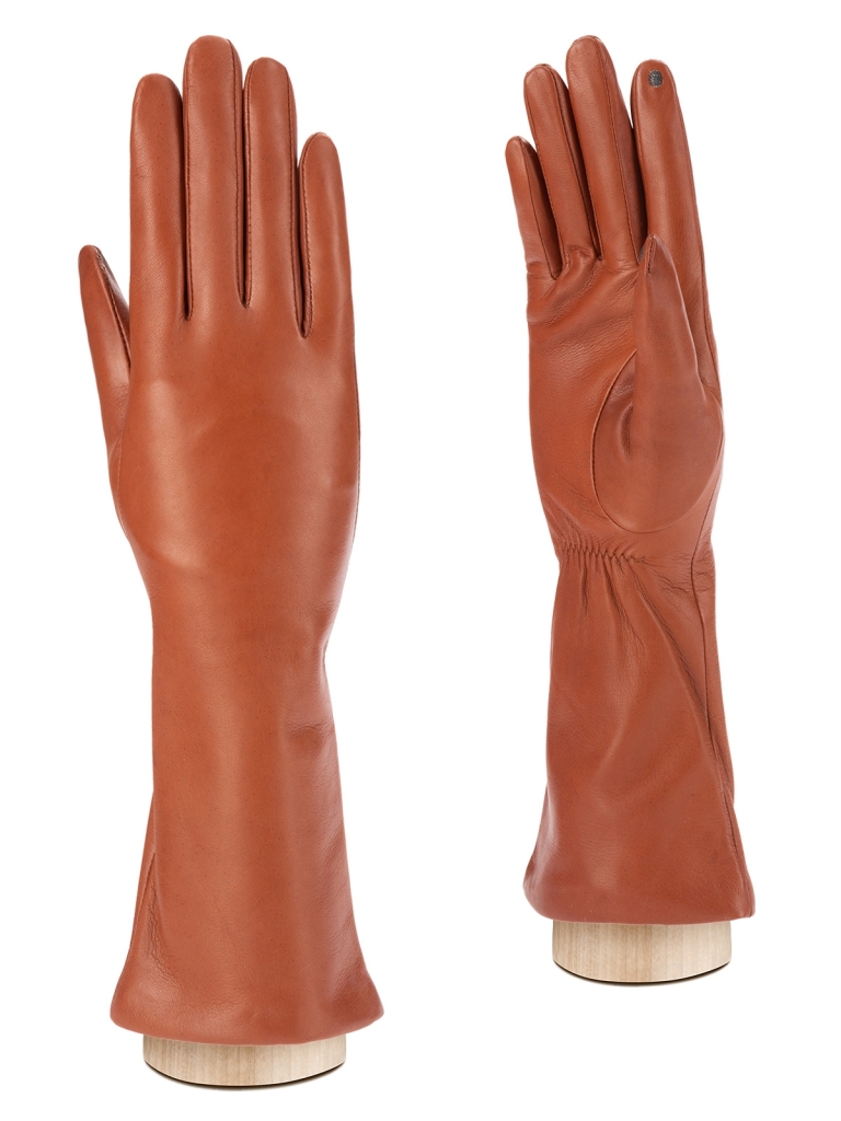 Перчатки женские Eleganzza TOUCH F-IS5800 коричневые, р. 6.5