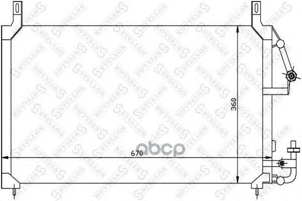 

10-45017-Sx =Ava Dw5006=Ns94424=Gr925176 [96164823] Радиатор Конд. Daewoo Nexia/Espero Al