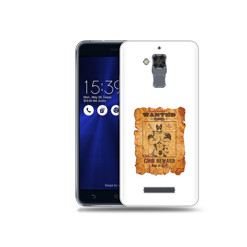 

Чехол MyPads Tocco для Asus ZenFone 3 Max (ZC520TL) дедпул, Прозрачный, Tocco