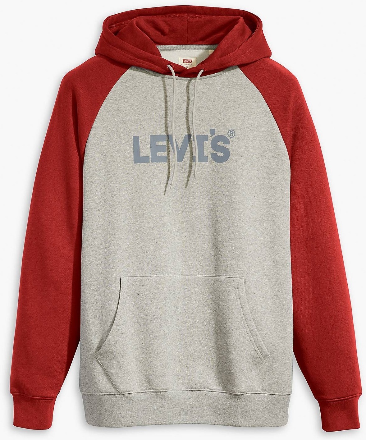 

Худи мужское Levi's Women Graphic Raglan Hoodie серое L, Серый, Women Graphic Raglan Hoodie