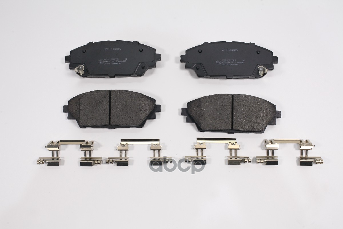 

Тормозные колодки ZFR дисковые GDB3592ZFR