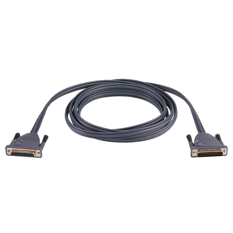 

Кабель Aten DB25F - DB25M вилка-розетка 1.8м (2L-1701) черный