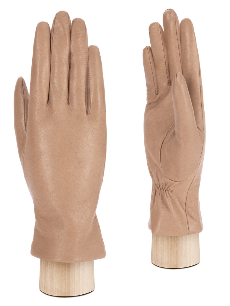 Перчатки женские Eleganzza F-IS5500 коричневые 7.5