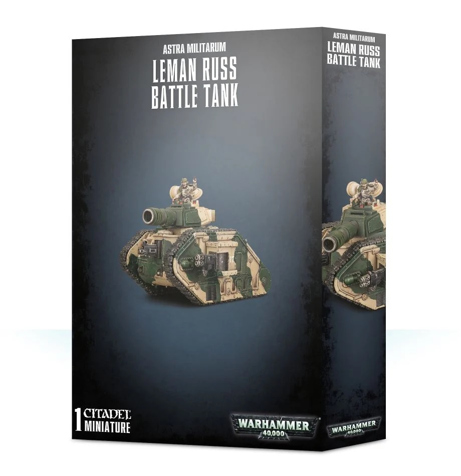 

Warhammer 40000: боевой танк леман расс (astra militarum leman russ battle tank)