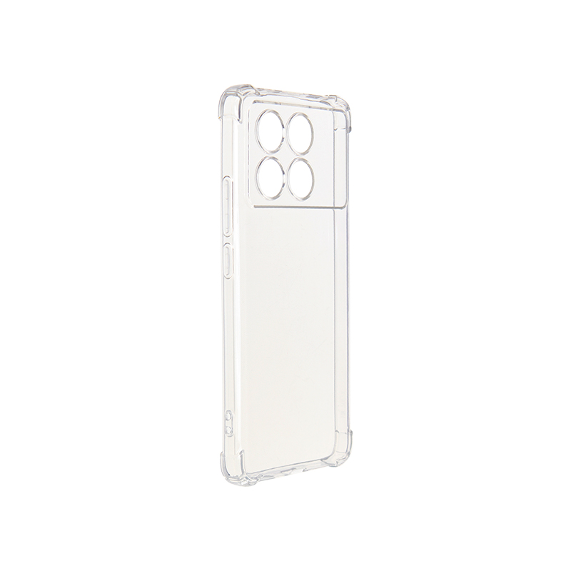 

Чехол Pero для Poco X6 Pro Silicone Transparent CC02-XPX6P-TR, Прозрачный, Poco X6 Pro