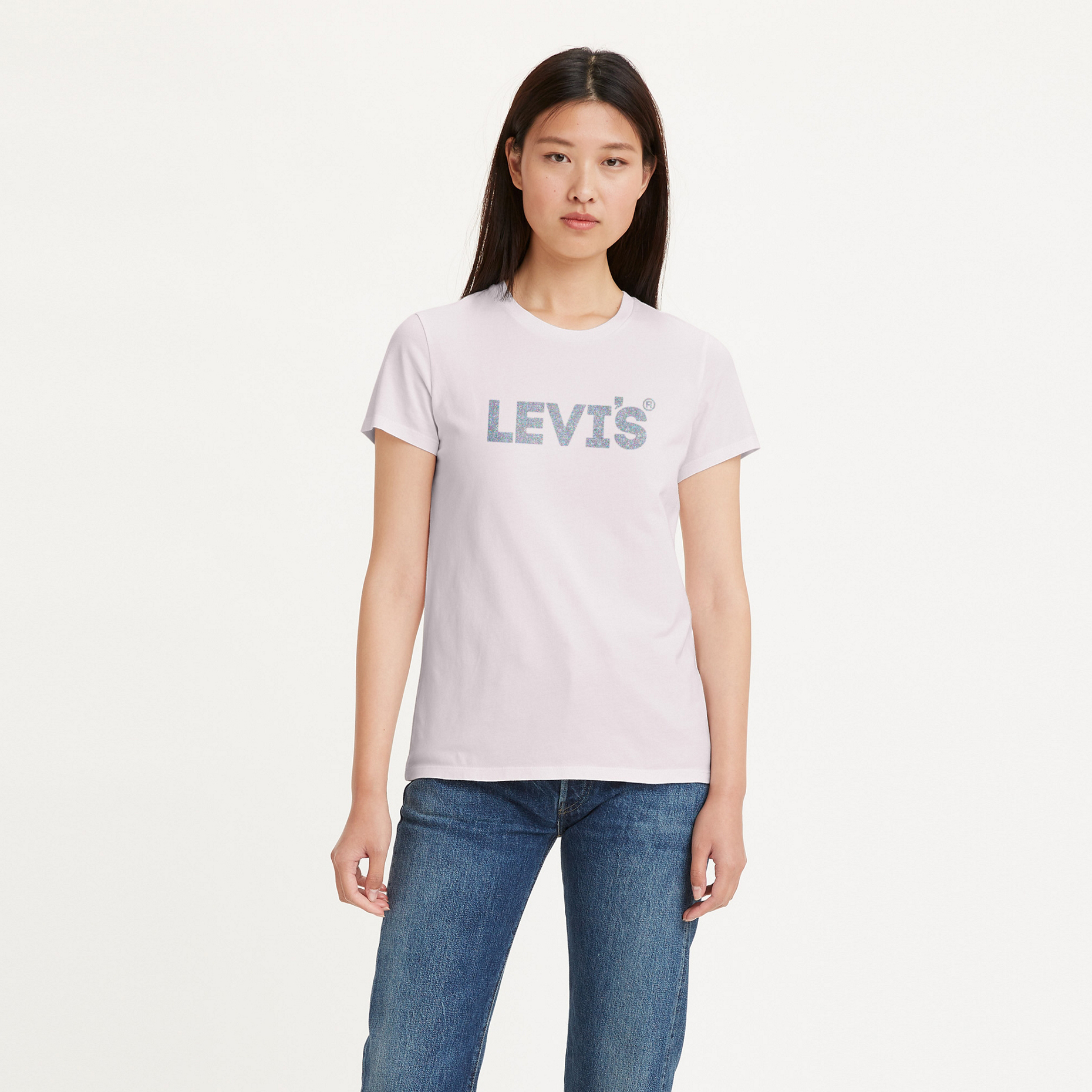 Футболка женская Levis Women The Perfect Tee розовая S 2399₽