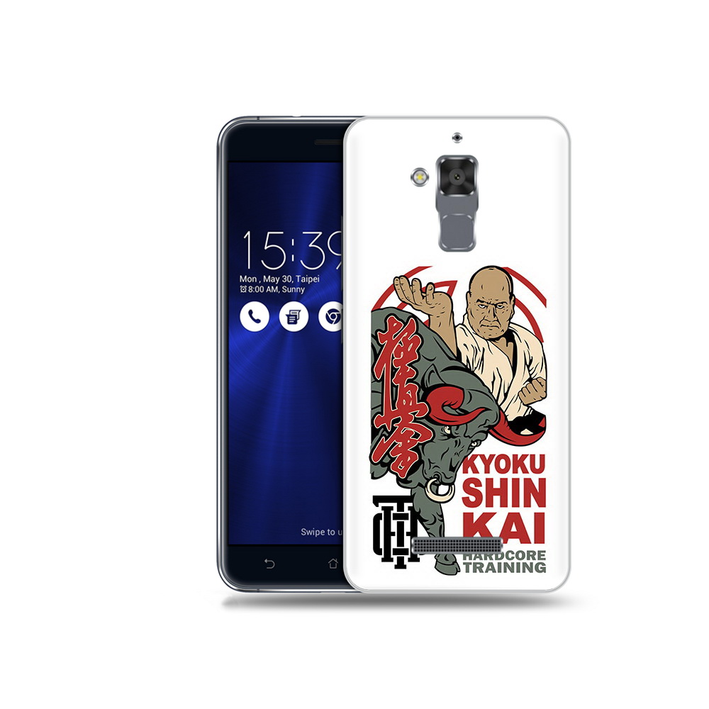 

Чехол MyPads Tocco для Asus ZenFone 3 Max (ZC520TL) единоборства рисунок, Прозрачный, Tocco