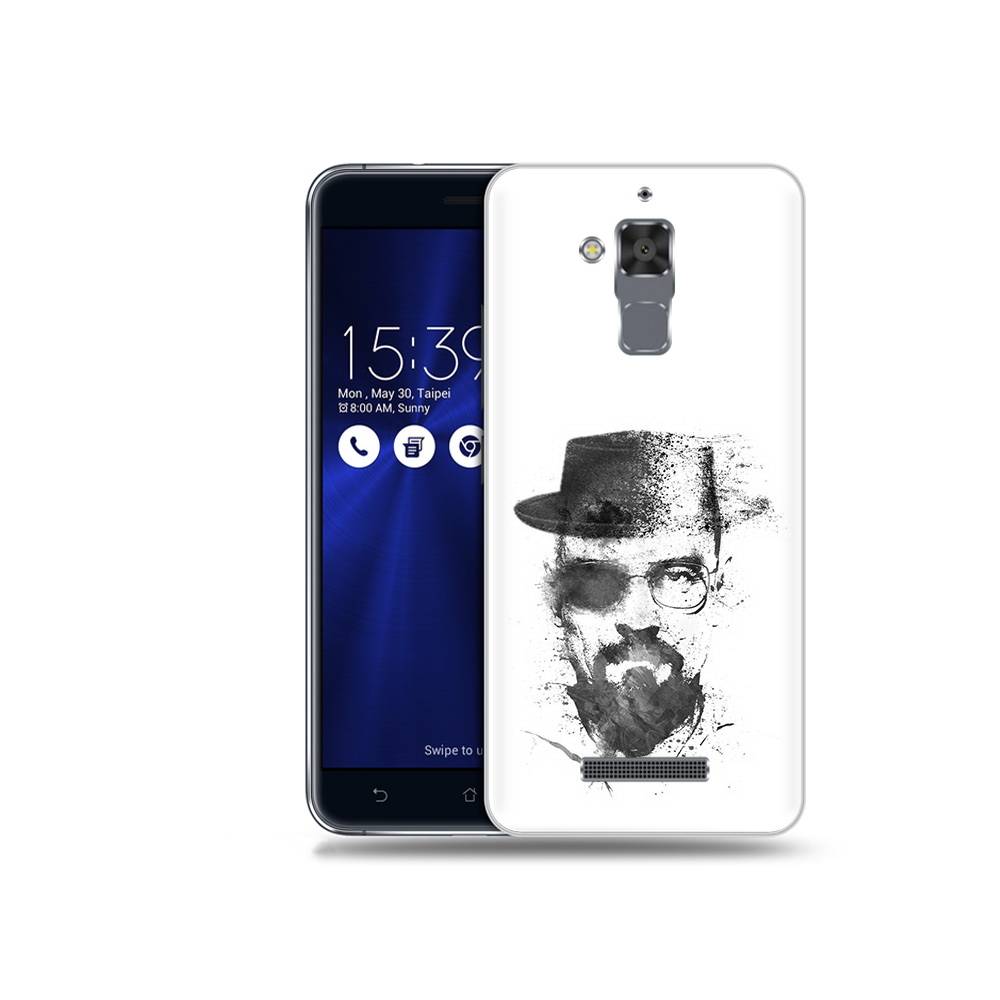 

Чехол MyPads Tocco для Asus ZenFone 3 Max (ZC520TL) загадочный человек, Прозрачный, Tocco