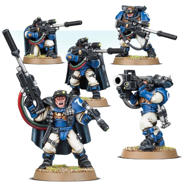 

Space Marine Scouts with Sniper Rifles