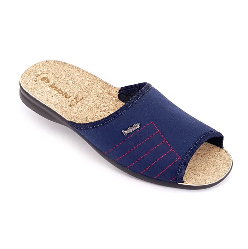 

Тапочки мужские Inblu 167952001 синие 42 RU, 167952001