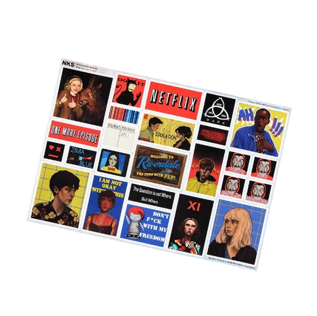 

Набор стикеров PACK NETFLIX (A4)