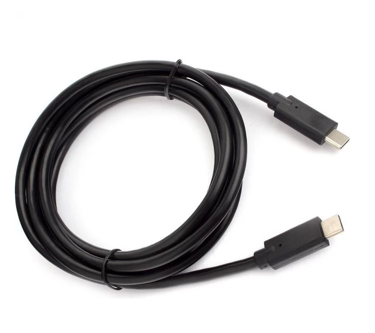 Кабель для зарядки ExeGate EX-CCP-USBC-CMCM-2M (USB Type Cm/Cm, 3A, 60W, 2м)