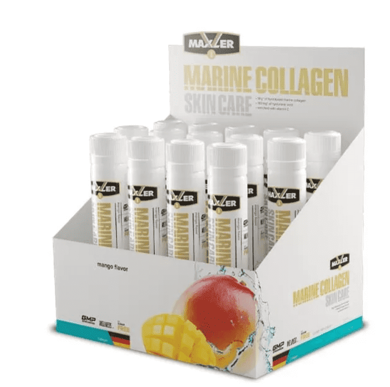 фото Коллаген maxler, marine collagen skincare, 14x25 мл (манго)