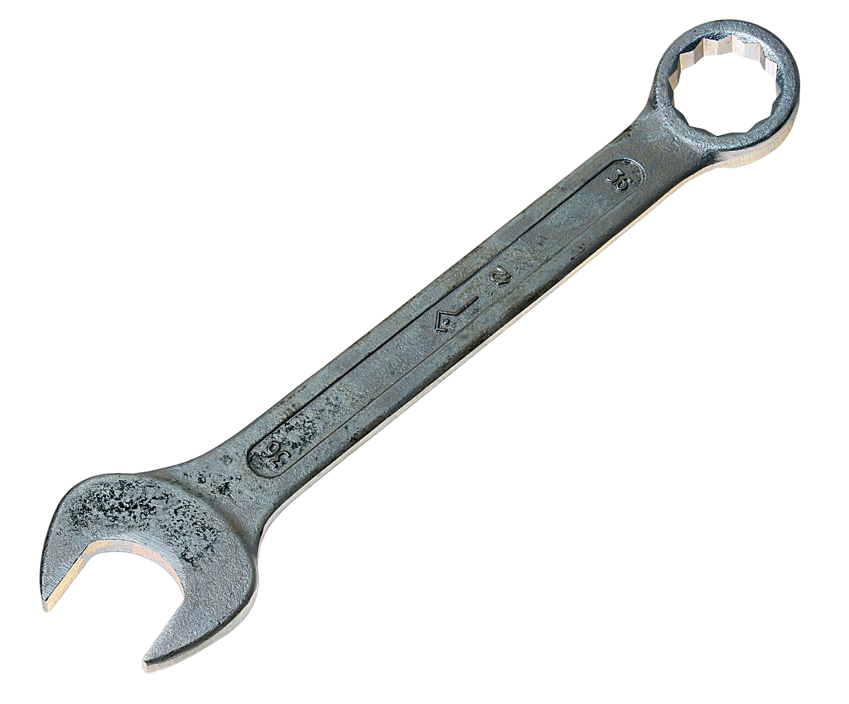 Ключ комбинированный 36х36мм КЗСМИ 13180 торцевой трубчатый односторонний ключ кзсми
