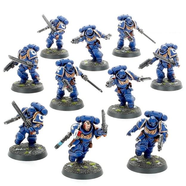 

Space Marines Assault Intercessors