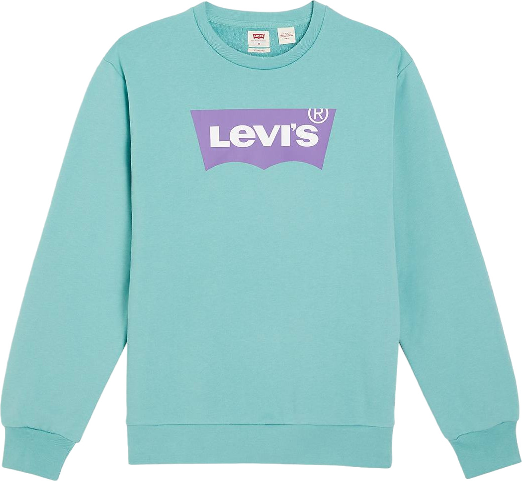 

Свитшот мужской Levi's Men Standard Graphic Crew зеленый 2XL, Men Standard Graphic Crew