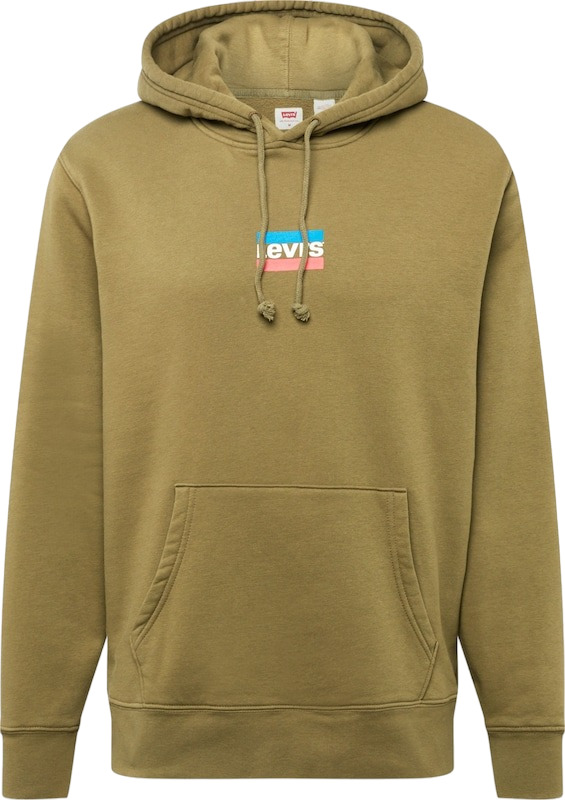 Худи мужское Levis Men Standard Graphic Hoodie зеленое M