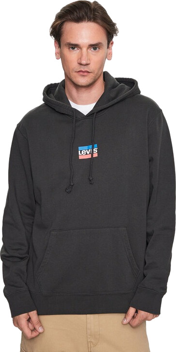 Худи мужское Levi's Men Standard Graphic Hoodie черное L