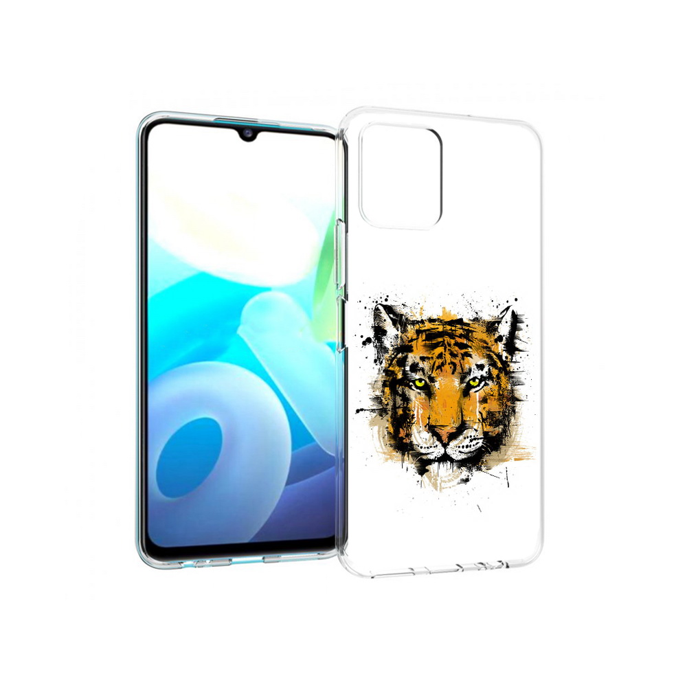 

Чехол MyPads Tocco для Vivo Y15s тигруля (PT224456.390.643), Прозрачный, Tocco