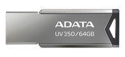 Флешка ADATA UV350 64ГБ Grey (AUV350-64G-RBK)