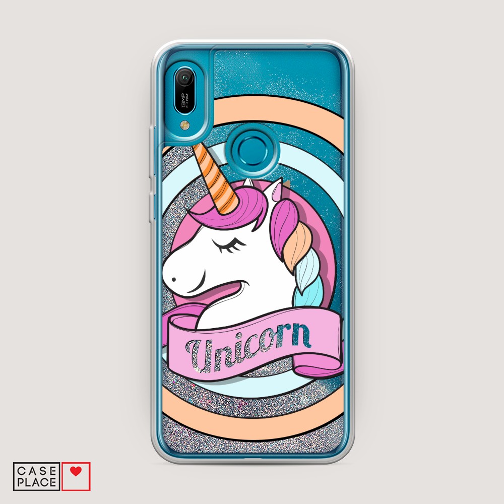 

Чехол Awog на Huawei Y6 2019/Honor 8a/8a Pro/Y6s "Unicorn зефирный", Разноцветный, 68691-1