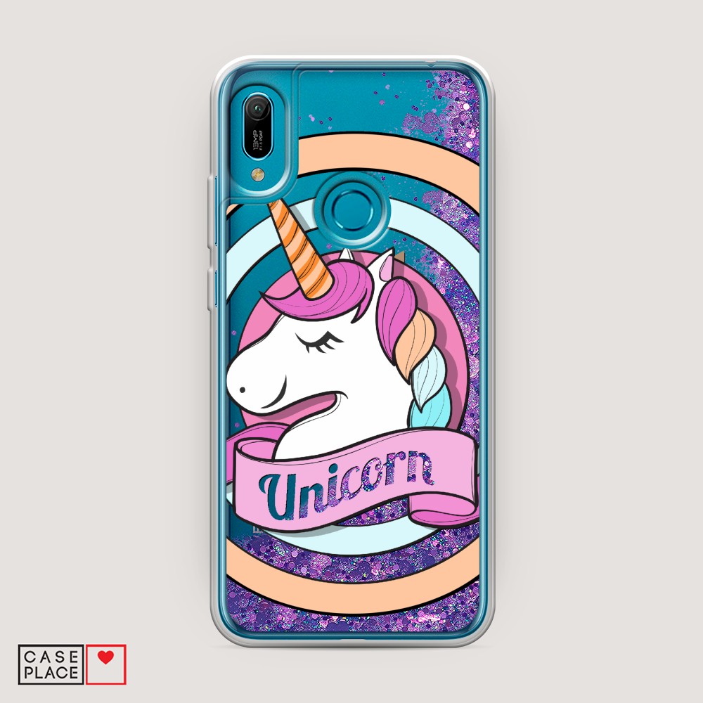 

Чехол Awog на Huawei Y6 2019/Honor 8a/8a Pro/Y6s "Unicorn зефирный", Разноцветный, 68692-1