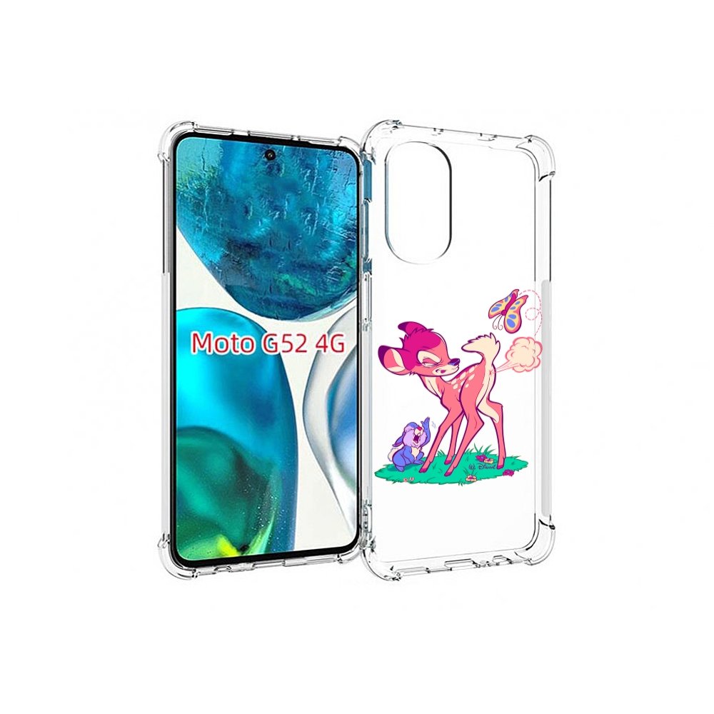 

Чехол MyPads смешной олененок для Motorola Moto G82 / Moto G52, Прозрачный, Tocco