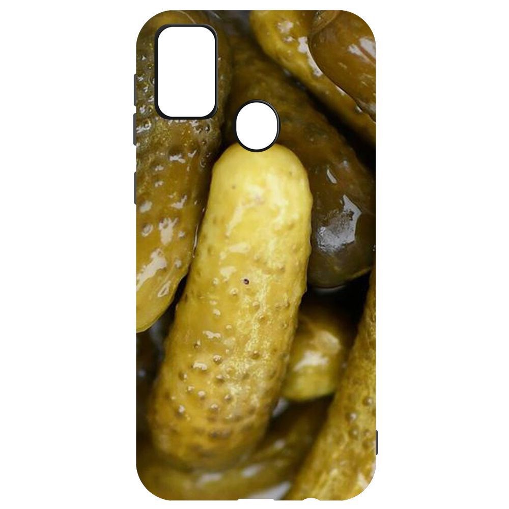 

Чехол-накладка Krutoff Soft Case Огурчики для Samsung Galaxy M21 (M215)